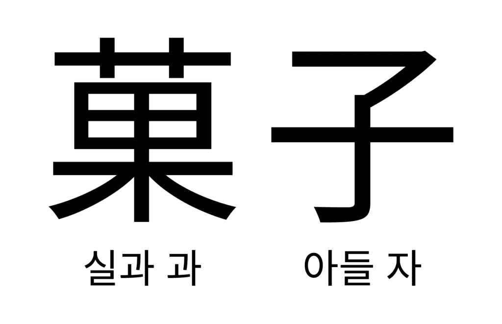 한자어 과자